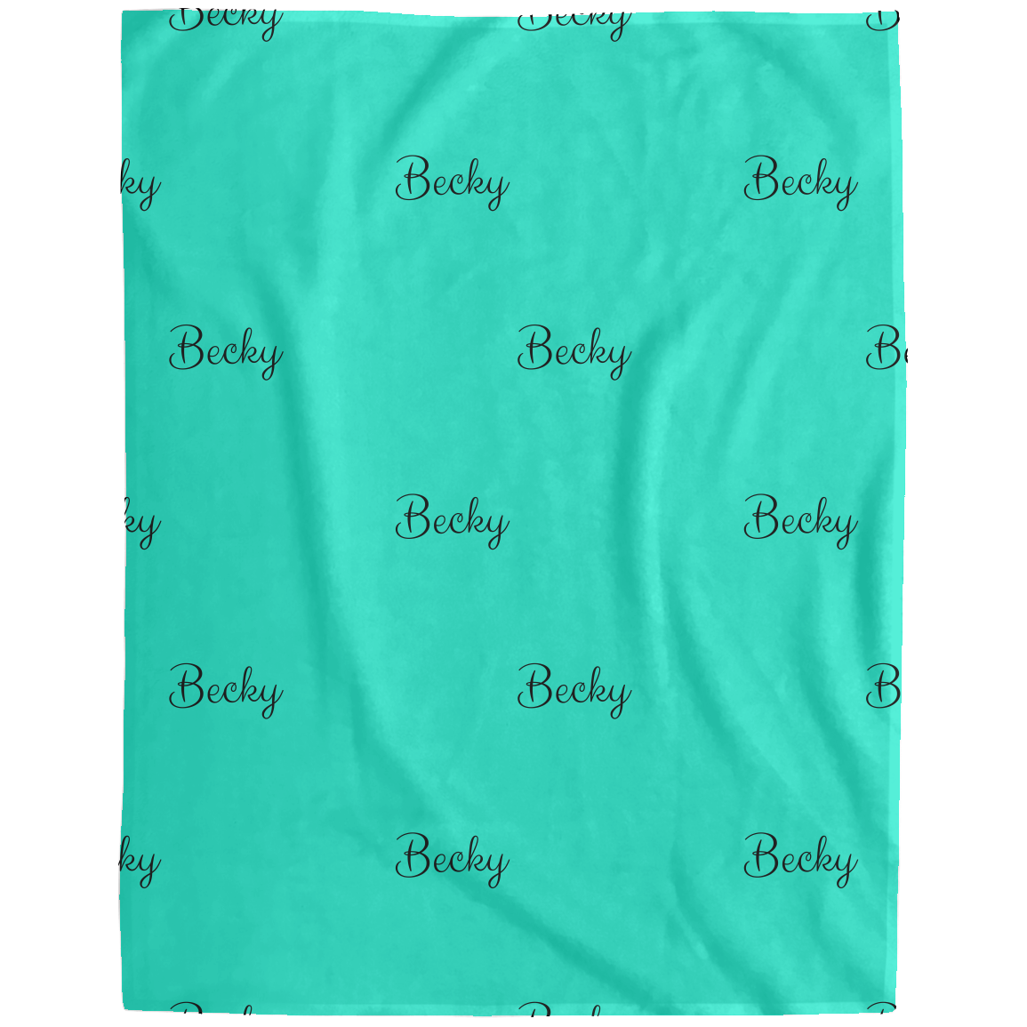 Name Personalized - Cozy Plush Fleece Blanket - 60x80