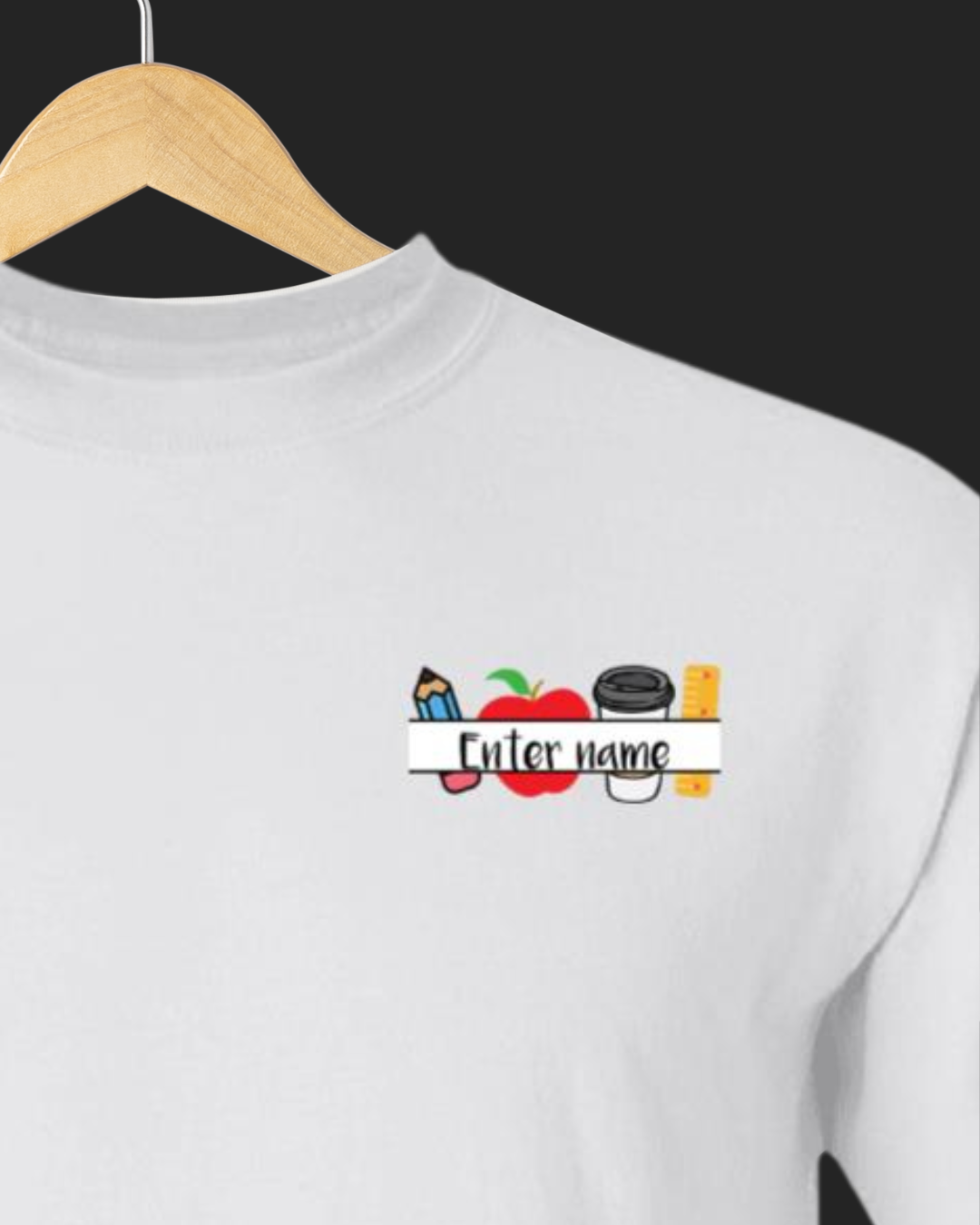 Personalized Student Behind Me Teacher Shirt