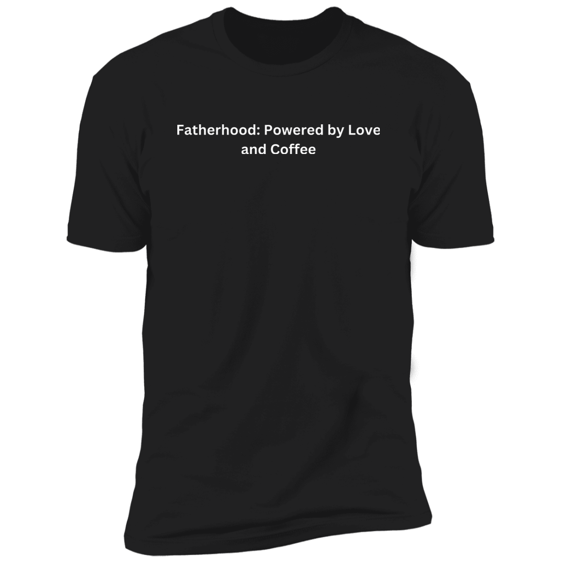 Fatherhood Black T-Shirt - Stylish Dad Apparel | Blond Bays