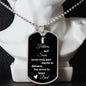 Father's Dog Tag from Son - Meaningful Keepsake Jewelry | Blond Bays