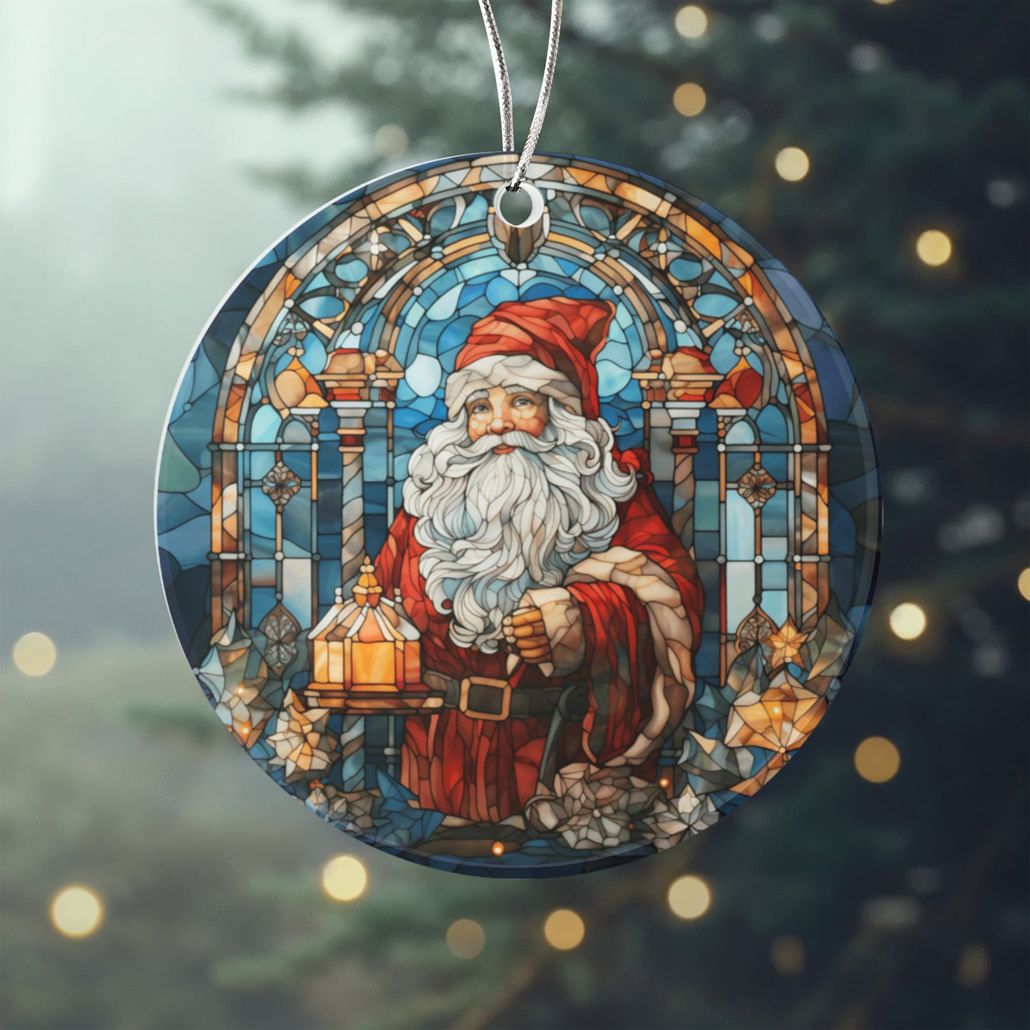 Santa Christmas Ornament