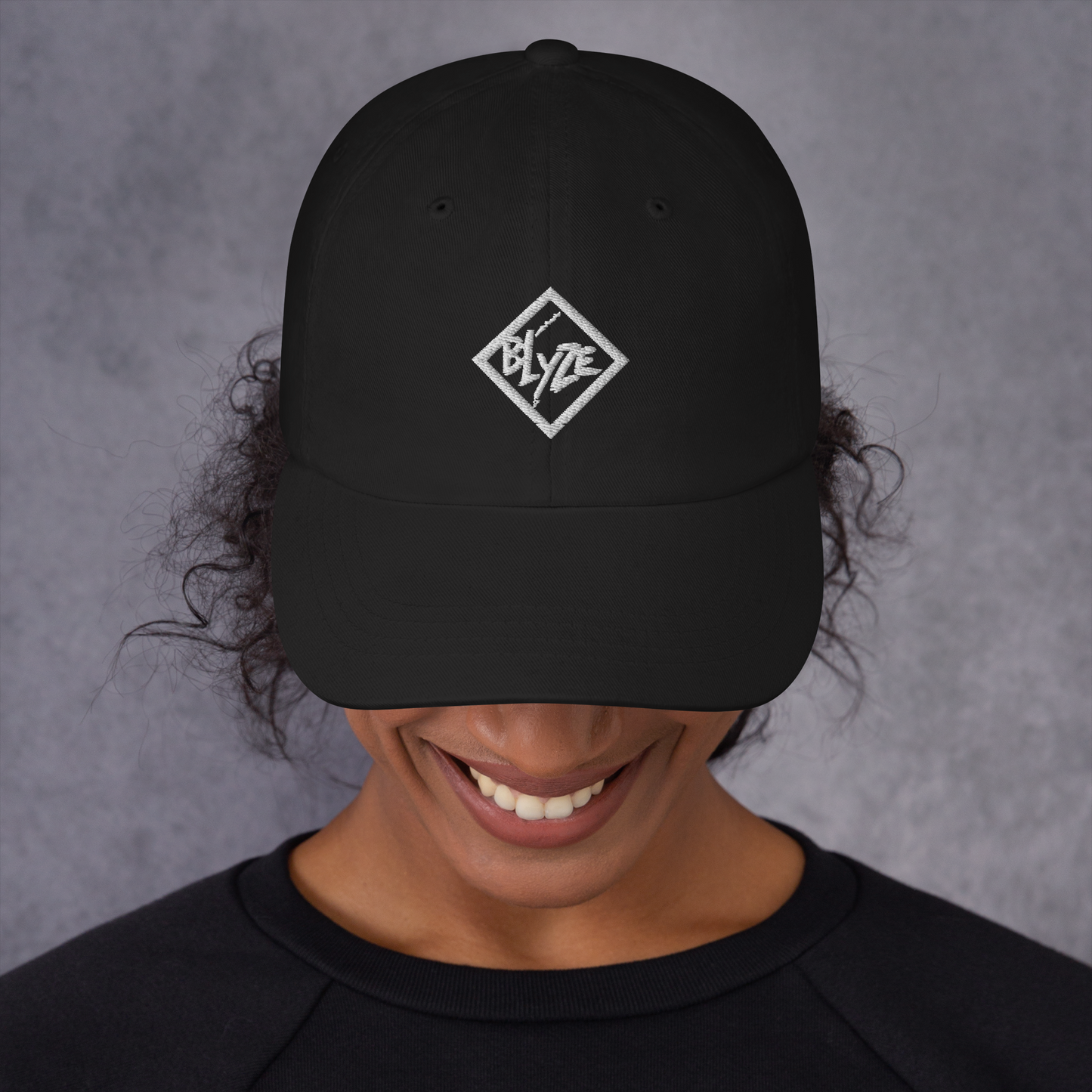 BLyZE Black Dad Hat - Stylish Adjustable Headwear | Blond Bays