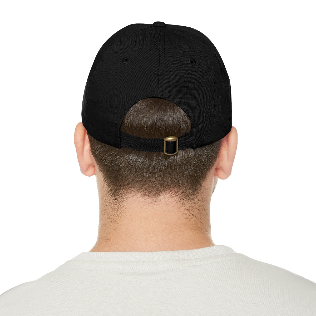 Dad Hat with Leather Patch-Est 2025 (Rectangle)