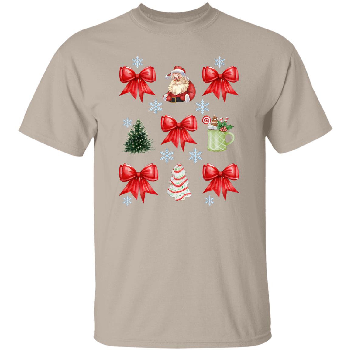 Christmas Coquette Bow T-Shirt [ Sweatshirt