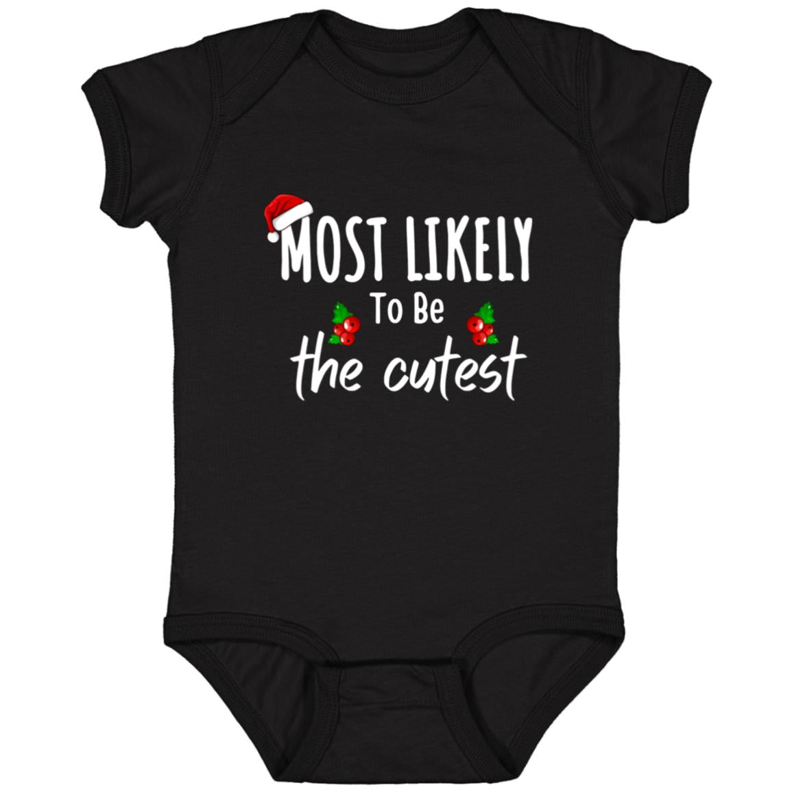 most likely to be the cutest - infant bodysuit - 12months