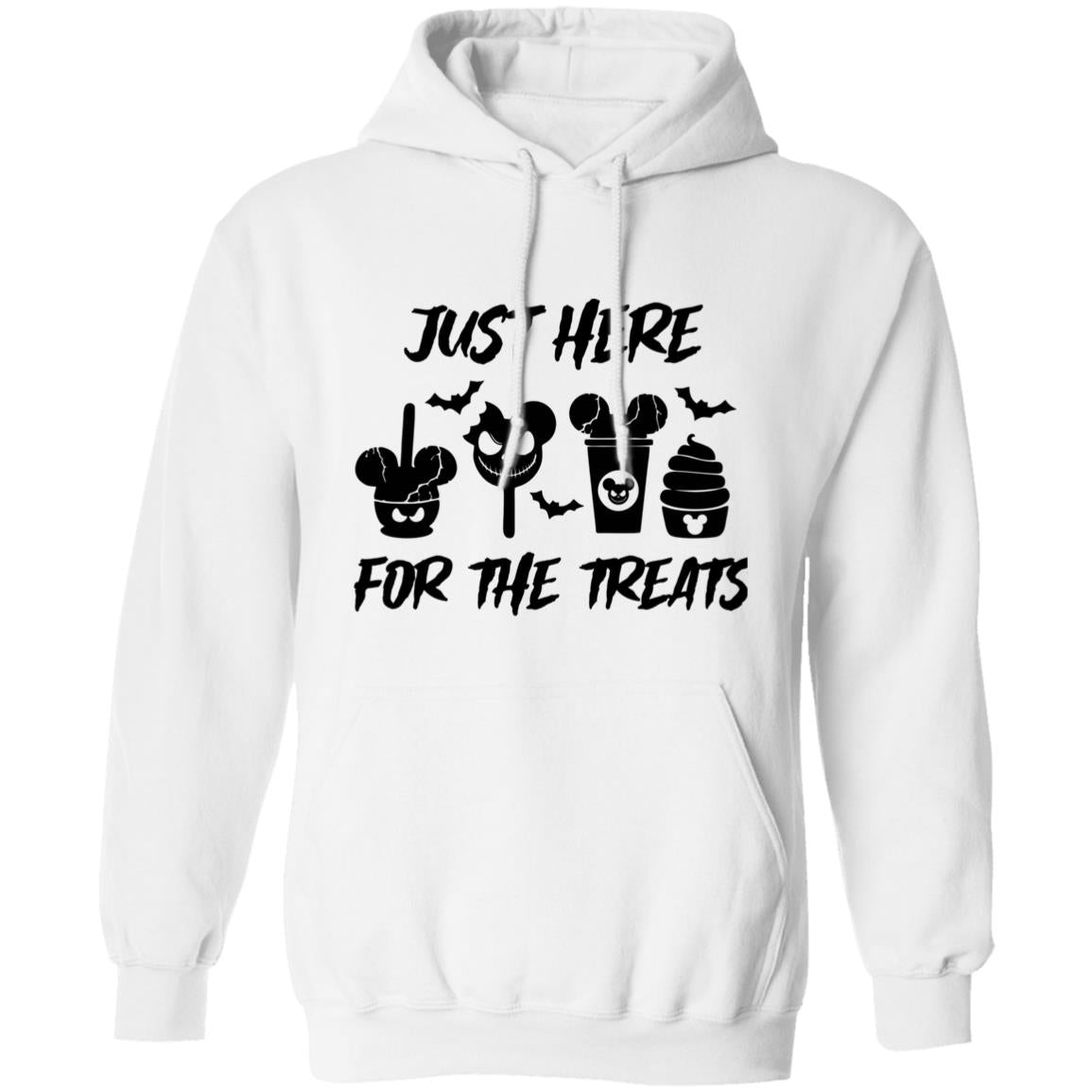 Just Here For The Treats-Pullover Hoodie