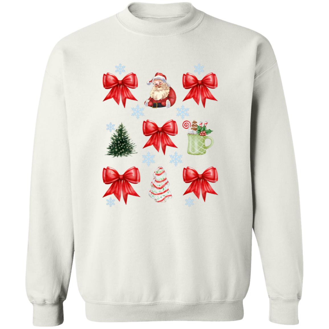 Christmas Coquette Bow T-Shirt [ Sweatshirt