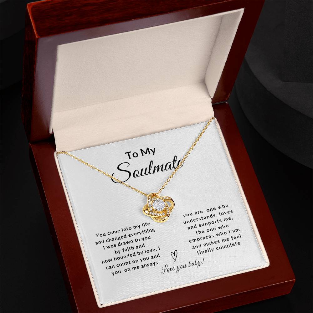 Love Knot SoulMate Necklace - for her