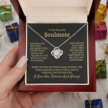 Love Knot Soulmate Necklace 