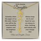 Daughter Flower Name Necklace - Custom Birthday Flower | Blond Bays