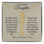 Daughter Flower Name Necklace - Custom Birthday Flower | Blond Bays