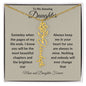 Daughter Flower Name Necklace - Custom Birthday Flower | Blond Bays