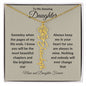 Daughter Flower Name Necklace - Custom Birthday Flower | Blond Bays