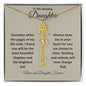 Daughter Flower Name Necklace - Custom Birthday Flower | Blond Bays