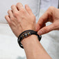 To My Dad 'Love You Forever' Bracelet, Fathers Day Gift, Anniversary Gift, Mens Bracelet with Message Card, Birthday Gift