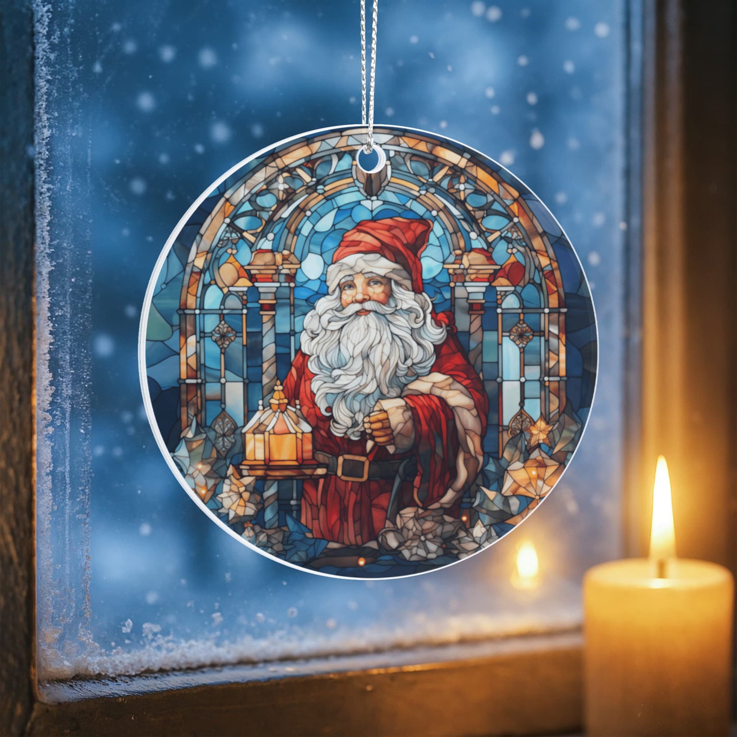 Santa Christmas Ornament