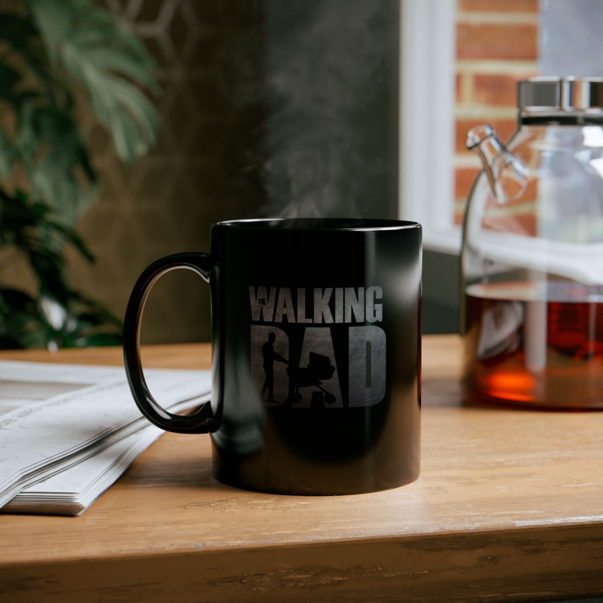 The Walking Dad [Black Mug (11oz, 15oz)]