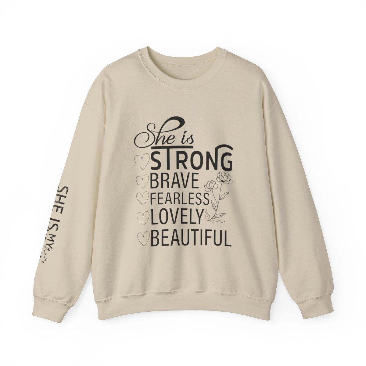 She Is My Mom [ Crewneck Sweatshirt ]