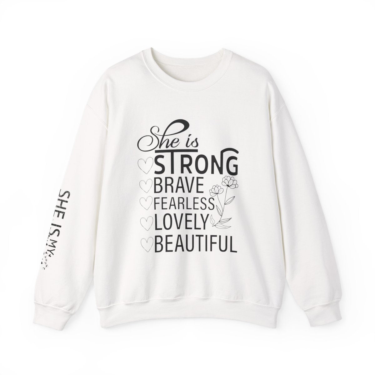 She Is My Mom [ Crewneck Sweatshirt ]