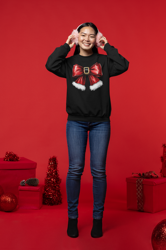 Christmas Bow T-Shirt [ Sweatshirt